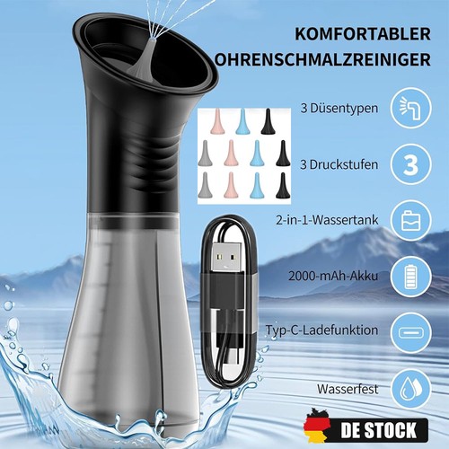 Elektrischer ohrenreiniger - elektrischer,